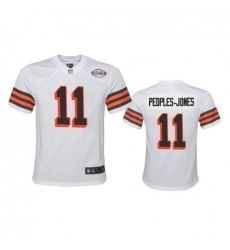 Youth Cleveland Browns #11 Donovan Peoples-Jones Nike 1946 Collection Alternate Game Limited NFL Jersey - White
