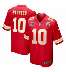Men's Nike Isiah Pacheco Red Kansas City Chiefs Super Bowl LVIII Game Jersey