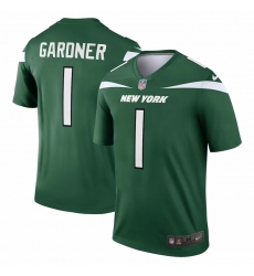 New York Jets #1 Sauce Gardner Nike Legend Jersey - Green