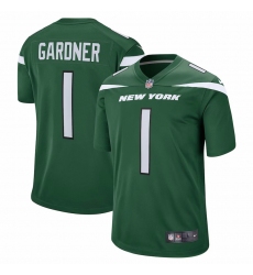 New York Jets #1 Sauce Gardner Nike Player Game Jersey - Green