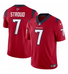 Men's Houston Texans #7 C.J. Stroud Nike Red Vapor F.U.S.E. Limited Jersey