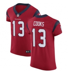 Men's Nike Houston Texans #13 Brandin Cooks Red Alternate Stitched NFL New Elite Jersey