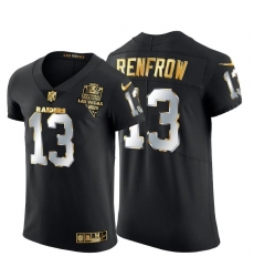 Men's Las Vegas Raiders #13 Hunter Renfrow Nike Black Edition Vapor Untouchable Elite NFL Jersey