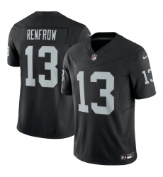 Men's Las Vegas Raiders #13 Hunter Renfrow Nike Black Vapor F.U.S.E. Limited Jersey