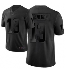 Men's Nike Las Vegas Raiders #13 Hunter Renfrow Black Stitched NFL Limited City Edition Jersey