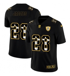 Men's Las Vegas Raiders #28 Josh Jacobs Nike Carbon Black Vapor Cristo Redentor Limited NFL Jersey Men's Las Vegas Raiders #28 Josh Jacobs Nike Carbon Black Vapor Cristo Redentor Limited NFL Jersey