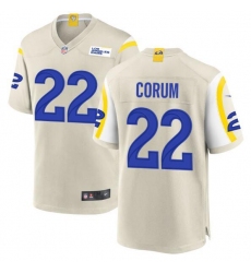 Unisex Los Angeles Rams #22 Blake Corum Nike Bone Game Player Jersey Unisex Los Angeles Rams #22 Blake Corum Nike Bone Game Player Jersey