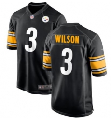 Unisex Pittsburgh Steelers #3 Russell Wilson Black Vapor Untouchable Limited Stitched Jersey Unisex Pittsburgh Steelers #3 Russell Wilson Black Vapor Untouchable Limited Stitched Jersey