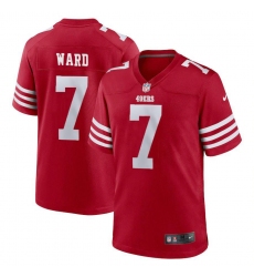 Unisex San Francisco 49ers #7 Charvarius Ward Nike 2022 Player Game Jersey - Scarlet