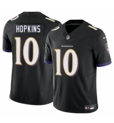 Unisex Baltimore Ravens #10 DeAndre Hopkins Black 2025 F.U.S.E. Vapor Limited Football Jersey Unisex Baltimore Ravens #10 DeAndre Hopkins Black 2025 F.U.S.E. Vapor Limited Football Jersey