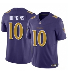 Unisex Baltimore Ravens #10 DeAndre Hopkins Purple 2025 F.U.S.E. Vapor Limited Football Jersey Unisex Baltimore Ravens #10 DeAndre Hopkins Purple 2025 F.U.S.E. Vapor Limited Football Jersey