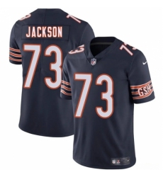 Unisex Chicago Bears #73 Jonah Jackson Navy 2025 Vapor Stitched Football Jersey
