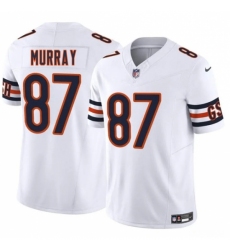 Unisex Chicago Bears #87 Jordan Murray White 2025 F.U.S.E. Vapor Stitched Football Jersey