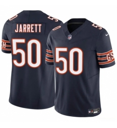 Unisex Chicago Bears #50 Grady Jarrett Navy 2025 F.U.S.E. Vapor Stitched Football Jersey