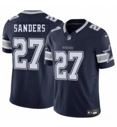 Unisex Dallas Cowboys #27 Miles Sanders Navy 2025 F.U.S.E. Vapor Untouchable Limited Stitched Football Jersey