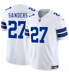 Unisex Dallas Cowboys #27 Miles Sanders White 2025 F.U.S.E. Vapor Untouchable Limited Stitched Football Jersey Unisex Dallas Cowboys #27 Miles Sanders White 2025 F.U.S.E. Vapor Untouchable Limited Stitched Football Jersey