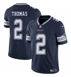 Unisex Dallas Cowboys #2 Juanyeh Thomas Navy 2025 Vapor Untouchable Limited Stitched Football Jersey Unisex Dallas Cowboys #2 Juanyeh Thomas Navy 2025 Vapor Untouchable Limited Stitched Football Jersey