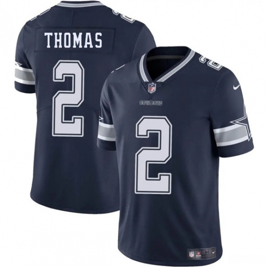 Unisex Dallas Cowboys #2 Juanyeh Thomas Navy 2025 Vapor Untouchable Limited Stitched Football Jersey Unisex Dallas Cowboys #2 Juanyeh Thomas Navy 2025 Vapor Untouchable Limited Stitched Football Jersey