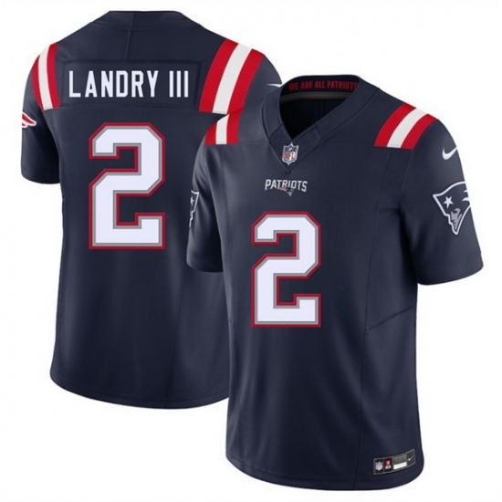 Unisex New England Patriots 2 Harold Landry III Navy 2025 F U S E Vapor Limited Stitched Football Jersey Unisex New England Patriots 2 Harold Landry III Navy 2025 F U S E Vapor Limited Stitched Football Jersey