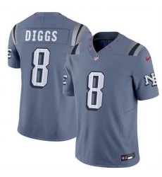 Unisex New England Patriots #8 Stefon Diggs 2025 F U S E Rivalries Vapor Limited Stitched Football Jersey Unisex New England Patriots #8 Stefon Diggs 2025 F U S E Rivalries Vapor Limited Stitched Football Jersey
