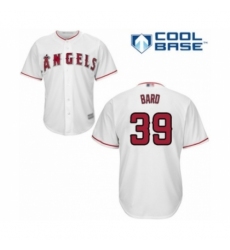 Youth Los Angeles Angels of Anaheim #39 Luke Bard Authentic White Home Cool Base Baseball Player Jersey Youth Los Angeles Angels of Anaheim #39 Luke Bard Authentic White Home Cool Base Baseball Player Jersey