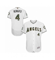 Men's Los Angeles Angels of Anaheim #4 Luis Rengifo Authentic White 2016 Memorial Day Fashion Flex Base Baseball Player Jersey Men's Los Angeles Angels of Anaheim #4 Luis Rengifo Authentic White 2016 Memorial Day Fashion Flex Base Baseball Player Jersey