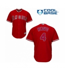 Youth Los Angeles Angels of Anaheim #4 Luis Rengifo Authentic Red Alternate Cool Base Baseball Player Jersey Youth Los Angeles Angels of Anaheim #4 Luis Rengifo Authentic Red Alternate Cool Base Baseball Player Jersey