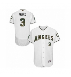 Men's Los Angeles Angels of Anaheim #3 Taylor Ward Authentic White 2016 Memorial Day Fashion Flex Base Baseball Player Jersey Men's Los Angeles Angels of Anaheim #3 Taylor Ward Authentic White 2016 Memorial Day Fashion Flex Base Baseball Player Jersey