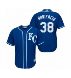 Youth Kansas City Royals #38 Jorge Bonifacio Authentic Blue Alternate 2 Cool Base Baseball Player Jersey Youth Kansas City Royals #38 Jorge Bonifacio Authentic Blue Alternate 2 Cool Base Baseball Player Jersey