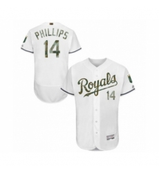 Men's Kansas City Royals #14 Brett Phillips Authentic White 2016 Memorial Day Fashion Flex Base Baseball Player Jersey Men's Kansas City Royals #14 Brett Phillips Authentic White 2016 Memorial Day Fashion Flex Base Baseball Player Jersey
