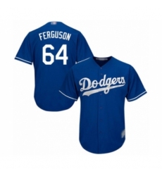 Men's Los Angeles Dodgers #64 Caleb Ferguson Royal Blue Alternate Flex Base Authentic Collection Baseball Player Jersey Men's Los Angeles Dodgers #64 Caleb Ferguson Royal Blue Alternate Flex Base Authentic Collection Baseball Player Jersey