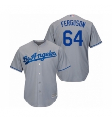 Youth Los Angeles Dodgers #64 Caleb Ferguson Authentic Grey Road Cool Base Baseball Player Jersey Youth Los Angeles Dodgers #64 Caleb Ferguson Authentic Grey Road Cool Base Baseball Player Jersey