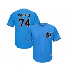 Youth Miami Marlins #74 Jose Quijada Authentic Blue Alternate 1 Cool Base Baseball Player Jersey Youth Miami Marlins #74 Jose Quijada Authentic Blue Alternate 1 Cool Base Baseball Player Jersey