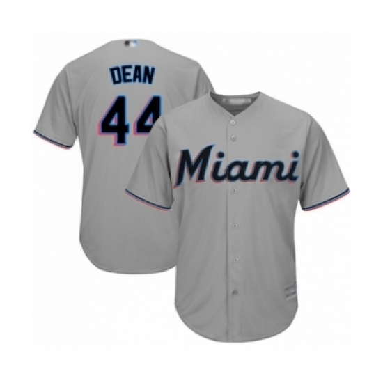 Youth Miami Marlins #44 Austin Dean Authentic Grey Road Cool Base Baseball Player Jersey Youth Miami Marlins #44 Austin Dean Authentic Grey Road Cool Base Baseball Player Jersey