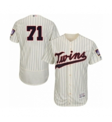 Men's Minnesota Twins #71 Sean Poppen Authentic Cream Alternate Flex Base Authentic Collection Baseball Player Jersey Men's Minnesota Twins #71 Sean Poppen Authentic Cream Alternate Flex Base Authentic Collection Baseball Player Jersey