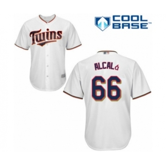 Youth Minnesota Twins #66 Jorge Alcala Authentic White Home Cool Base Baseball Player Jersey Youth Minnesota Twins #66 Jorge Alcala Authentic White Home Cool Base Baseball Player Jersey
