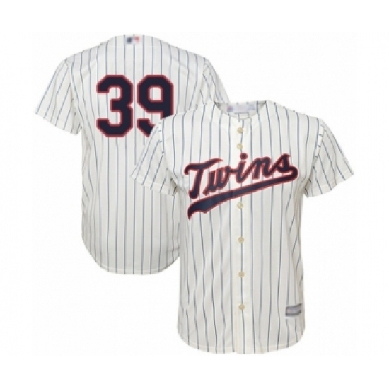 Youth Minnesota Twins #39 Trevor Hildenberger Authentic Cream Alternate Cool Base Baseball Player Jersey Youth Minnesota Twins #39 Trevor Hildenberger Authentic Cream Alternate Cool Base Baseball Player Jersey