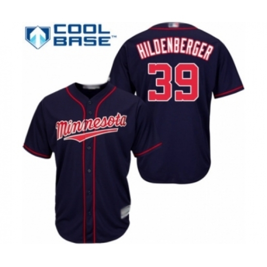 Youth Minnesota Twins #39 Trevor Hildenberger Authentic Navy Blue Alternate Road Cool Base Baseball Player Jersey Youth Minnesota Twins #39 Trevor Hildenberger Authentic Navy Blue Alternate Road Cool Base Baseball Player Jersey
