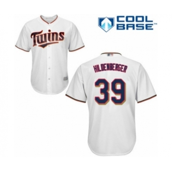 Youth Minnesota Twins #39 Trevor Hildenberger Authentic White Home Cool Base Baseball Player Jersey Youth Minnesota Twins #39 Trevor Hildenberger Authentic White Home Cool Base Baseball Player Jersey