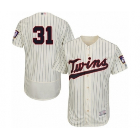 Men's Minnesota Twins #31 Devin Smeltzer Authentic Cream Alternate Flex Base Authentic Collection Baseball Player Jersey Men's Minnesota Twins #31 Devin Smeltzer Authentic Cream Alternate Flex Base Authentic Collection Baseball Player Jersey