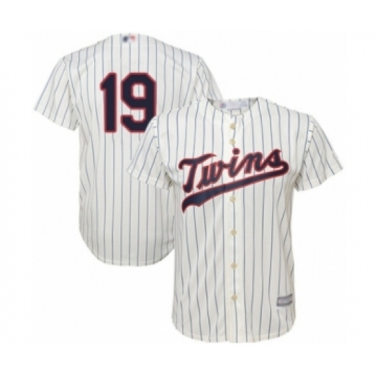 Youth Minnesota Twins #19 Ryne Harper Authentic Cream Alternate Cool Base Baseball Player Jersey Youth Minnesota Twins #19 Ryne Harper Authentic Cream Alternate Cool Base Baseball Player Jersey