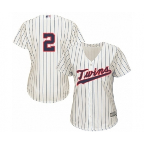 Women's Minnesota Twins #2 Luis Arraez Authentic Cream Alternate Cool Base Baseball Player Jersey Women's Minnesota Twins #2 Luis Arraez Authentic Cream Alternate Cool Base Baseball Player Jersey
