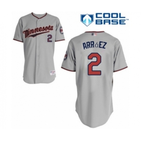 Women's Minnesota Twins #2 Luis Arraez Authentic Grey Road Cool Base Baseball Player Jersey Women's Minnesota Twins #2 Luis Arraez Authentic Grey Road Cool Base Baseball Player Jersey