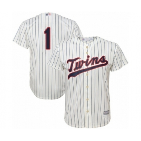 Youth Minnesota Twins #1 Nick Gordon Authentic Cream Alternate Cool Base Baseball Player Jersey Youth Minnesota Twins #1 Nick Gordon Authentic Cream Alternate Cool Base Baseball Player Jersey