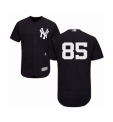 Men's New York Yankees #85 Luis Cessa Navy Blue Alternate Flex Base Authentic Collection Baseball Player Jersey