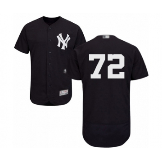 Men's New York Yankees #72 Chance Adams Navy Blue Alternate Flex Base Authentic Collection Baseball Player Jersey Men's New York Yankees #72 Chance Adams Navy Blue Alternate Flex Base Authentic Collection Baseball Player Jersey