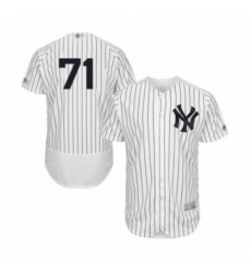 Men's New York Yankees #71 Stephen Tarpley White Home Flex Base Authentic Collection Baseball Player Jersey Men's New York Yankees #71 Stephen Tarpley White Home Flex Base Authentic Collection Baseball Player Jersey