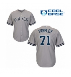 Youth New York Yankees #71 Stephen Tarpley Authentic Grey Road Baseball Player Jersey Youth New York Yankees #71 Stephen Tarpley Authentic Grey Road Baseball Player Jersey