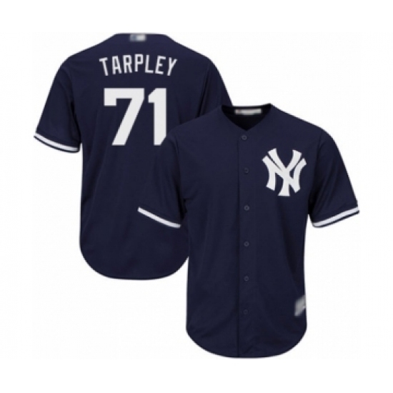 Youth New York Yankees #71 Stephen Tarpley Authentic Navy Blue Alternate Baseball Player Jersey Youth New York Yankees #71 Stephen Tarpley Authentic Navy Blue Alternate Baseball Player Jersey