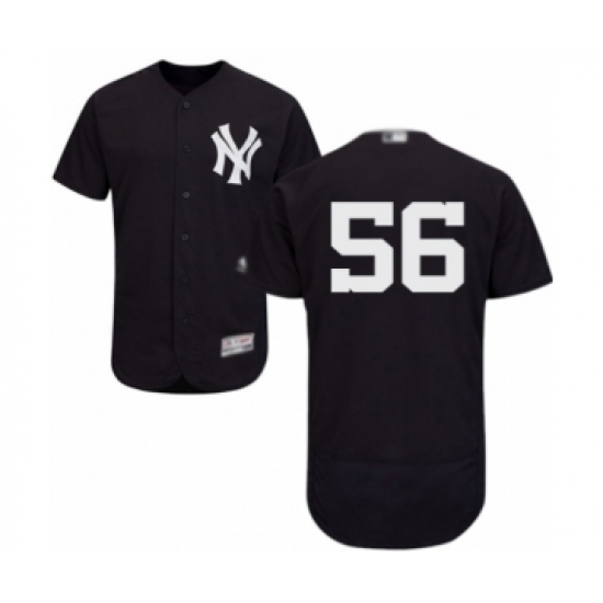 Men's New York Yankees #56 Jonathan Holder Navy Blue Alternate Flex Base Authentic Collection Baseball Player Jersey Men's New York Yankees #56 Jonathan Holder Navy Blue Alternate Flex Base Authentic Collection Baseball Player Jersey